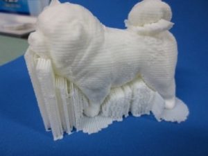 Wydruk z taniej drukarki 3D